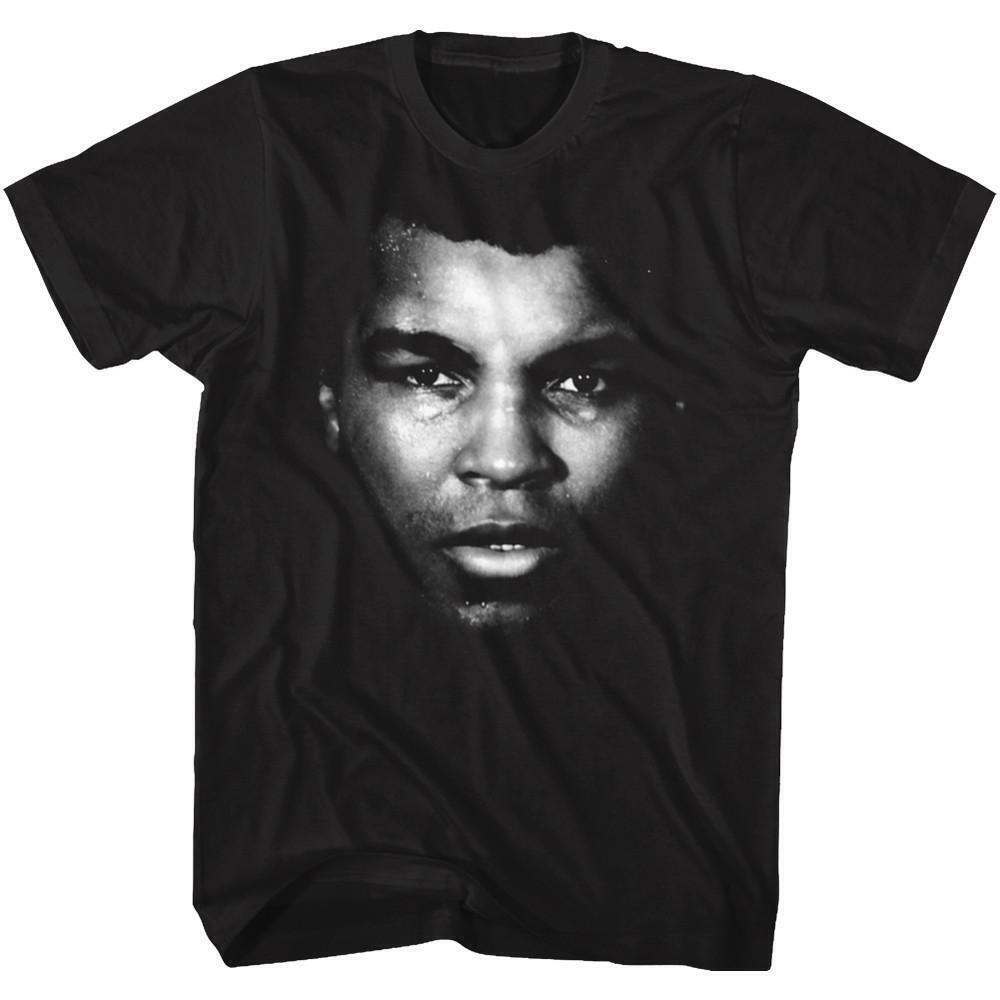Muhammad Ali Ali Portrait Black Adult T Shirt